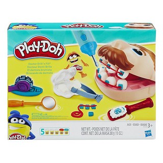 Bộ đồ chơi đất nặn bác sĩ khám răng vui vẻ PLAY-DOH TS