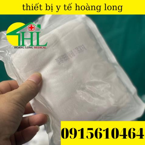 Gạc phẫu thuật ổ bụng vô trùng 30cm x 40cm x 6 lớp túi 5 miếng