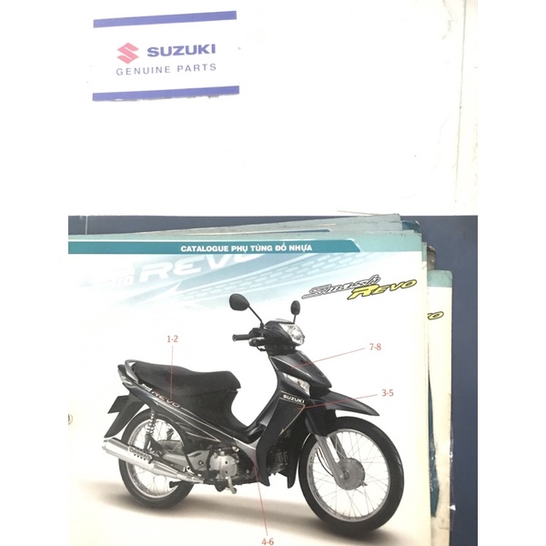 Ốp Táy lái & Choá Đèn - Suzuki-Revo110