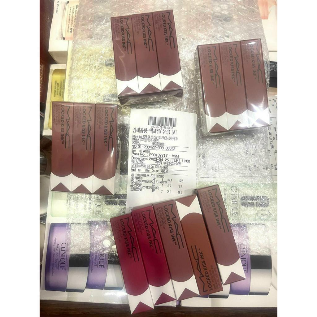 Son MAC Locked Kiss Ink siêu bền màu , siêu lỳ - Mac 99/95/92/91/62/66