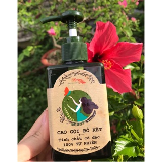 Combo cao gội đầu thảo mộc 100ml + tinh dầu sả chanh 10ml