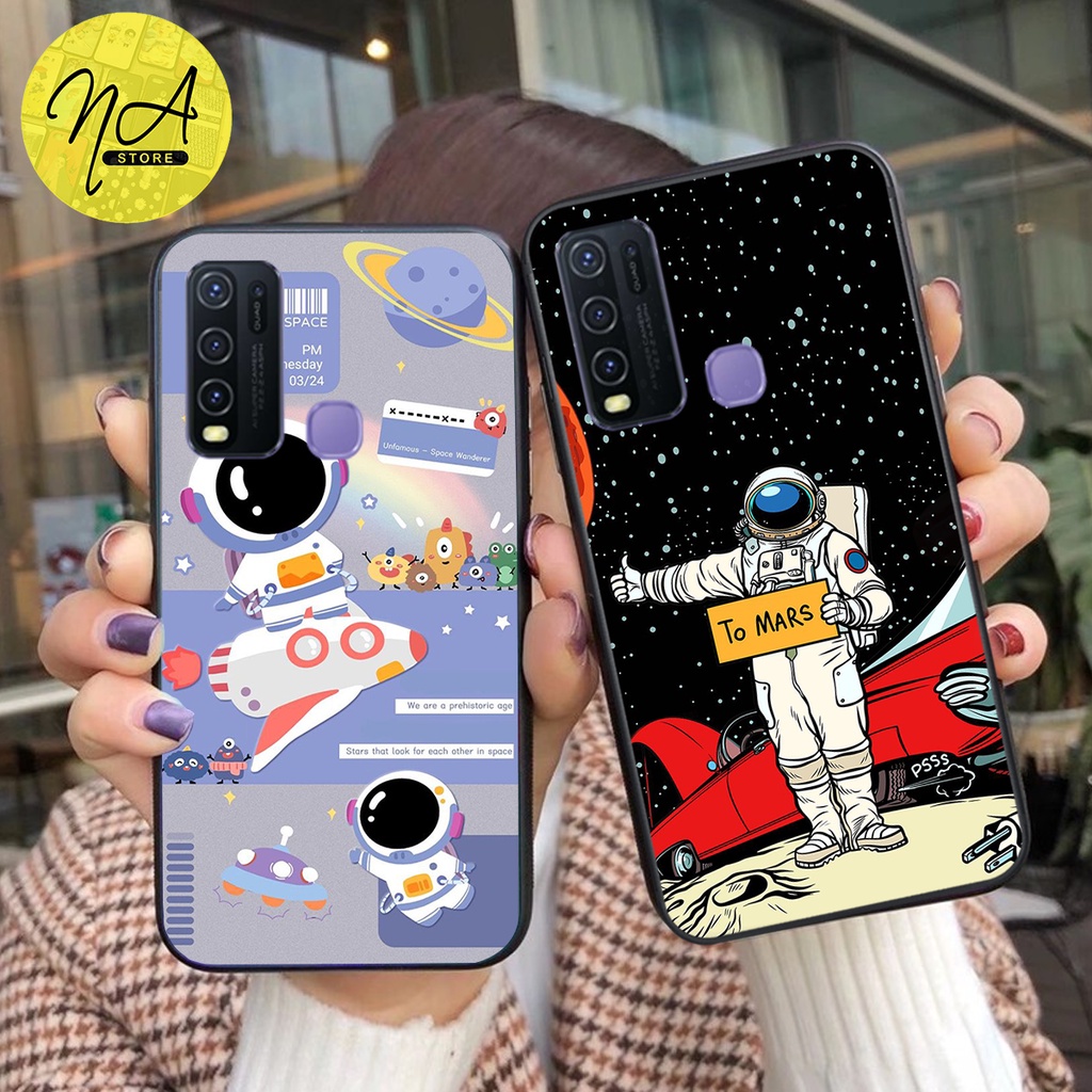 Ốp lưng điện thoại Vivo Y30- Vivo Y50 -Vivo S1 -Vivo S1 pro in các nhà thám hiểm phi hành gia cực cute