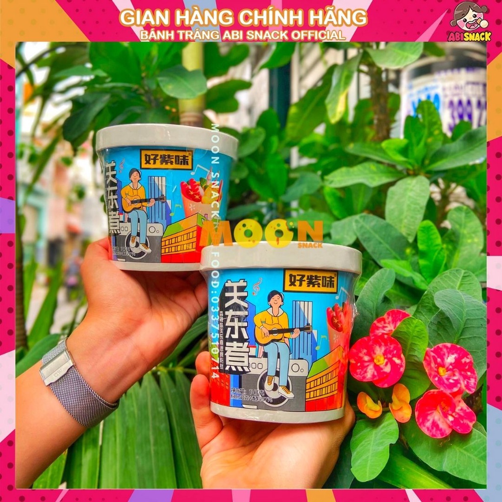 Lẩu Cốc Thập Cẩm Viên Hải Sản Chàng Trai Cầm Cây Đàn hộp giấy 147g | BigBuy360 - bigbuy360.vn