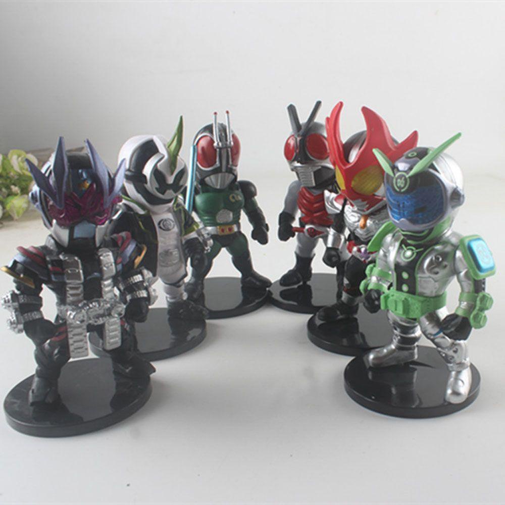 Mô Hình Kamen Rider Mặc Mặt Nạ Bằng PVC Trang Trí