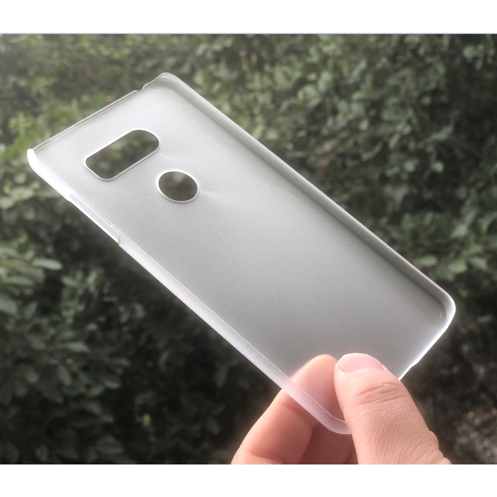 Ốp Điện Thoại PC Cứng Siêu Mỏng Mặt Nhám Cho LG V30 V40 V50 G6 G7 K61