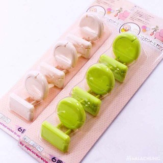 Vỉ 6 nút bịt ổ điện