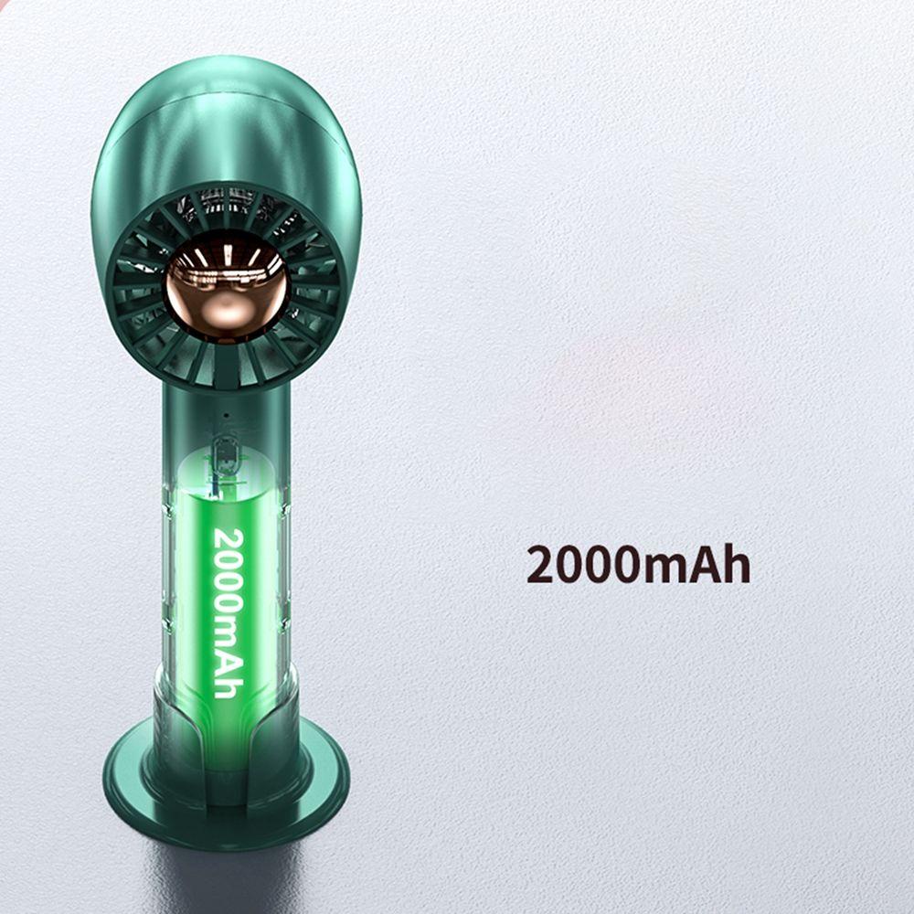 QUINTON Quạt Mini Cầm Tay Di Động Kèm Đế Để Bàn Cho Hoạt Động Ngoài Trời