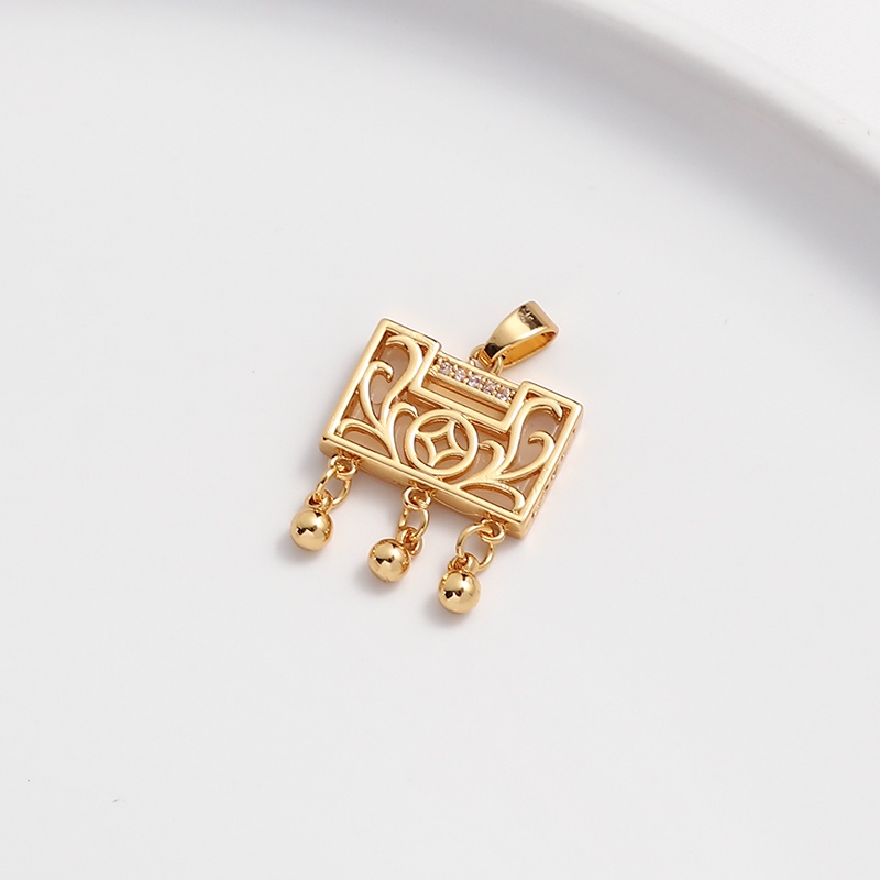 Khóa Đồng 14K An Toàn Dùng Làm Đồ Trang Sức diy