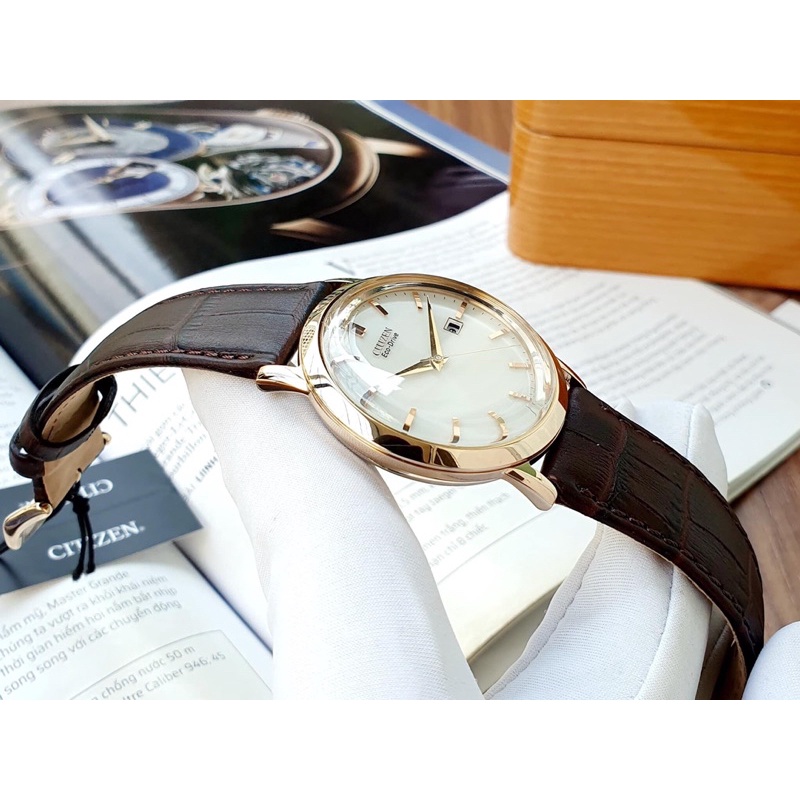 Đồng hồ nam dây da Citizen BM7193 07B