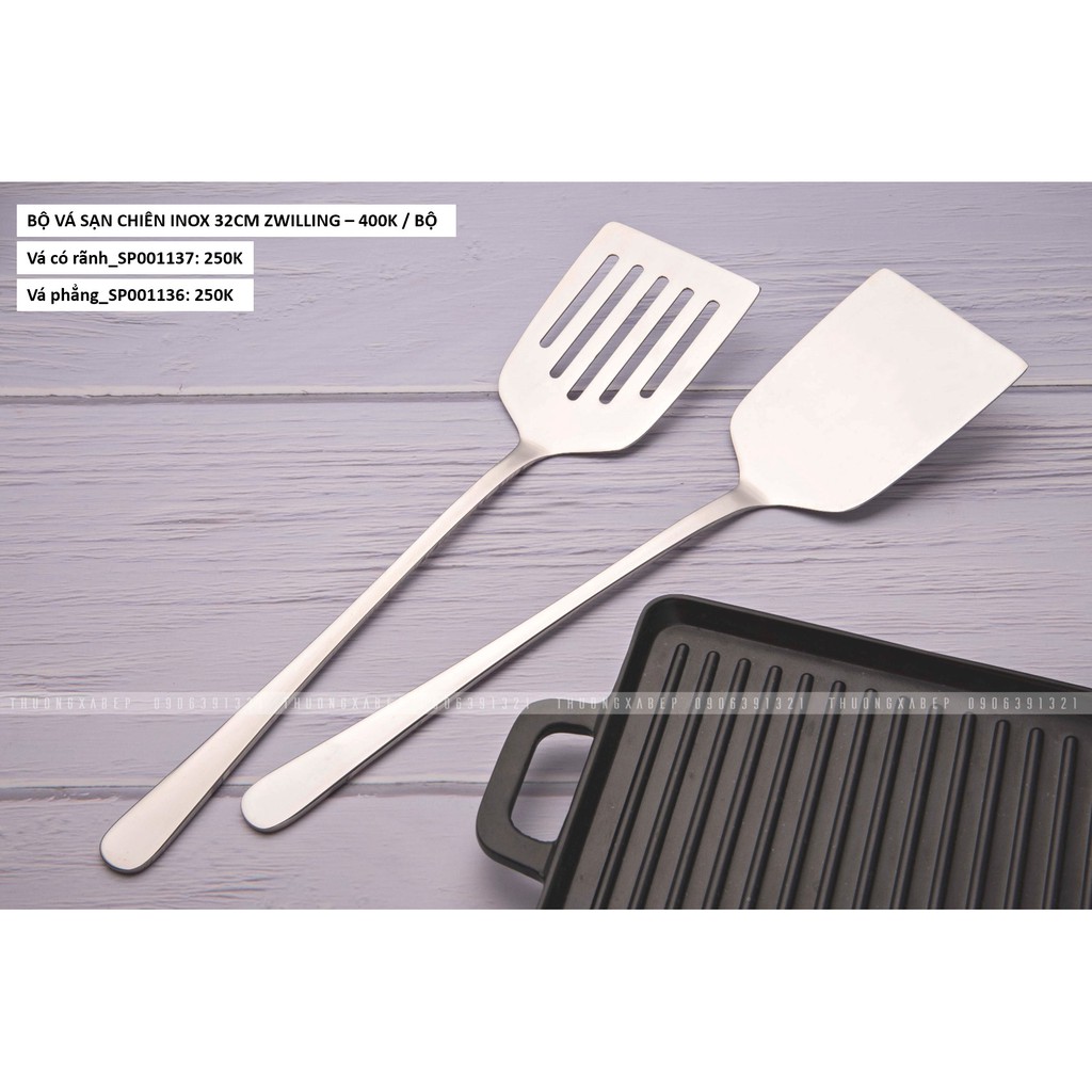 VÁ SẠN CHIÊN INOX 32CM ZWILLING - CHẤT LIỆU INOX 18/10 (304)