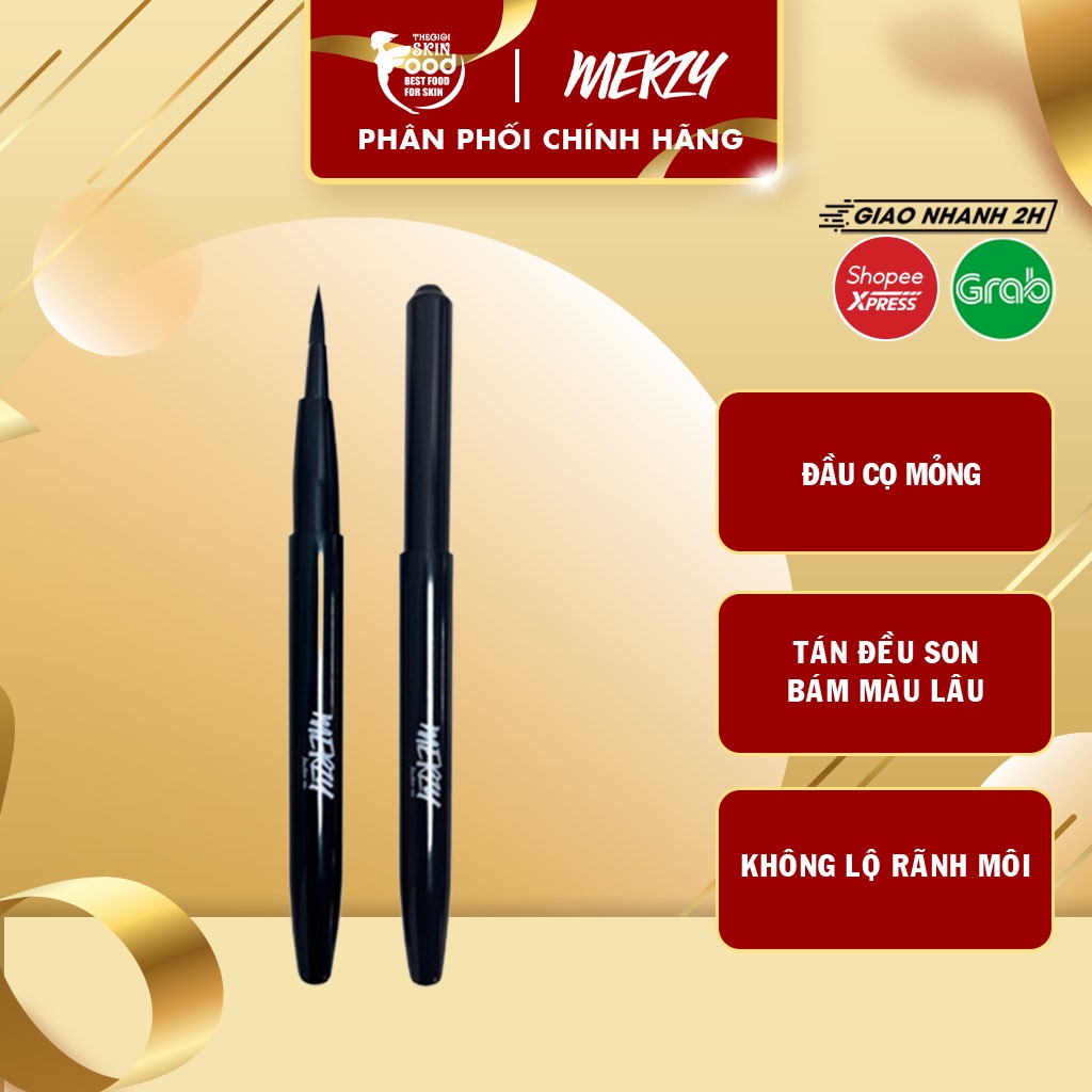 [HB GIFT] Cọ Môi Merzy Lip Brush (HÀNG TẶNG KHÔNG BÁN)