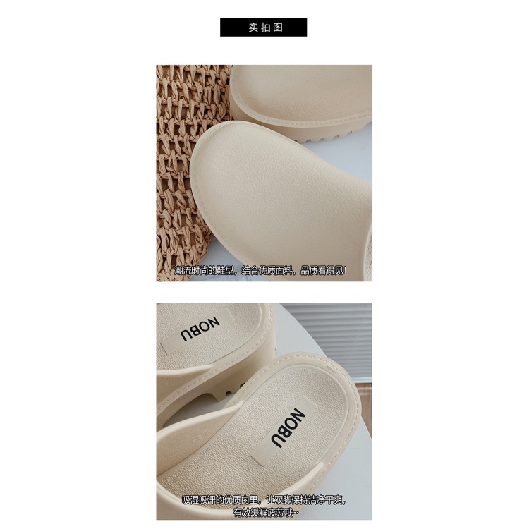 Dép Sandal Bít Mũi Đế Dày Size Lớn Thời Trang Mùa Hè 2022 Cho Nữ