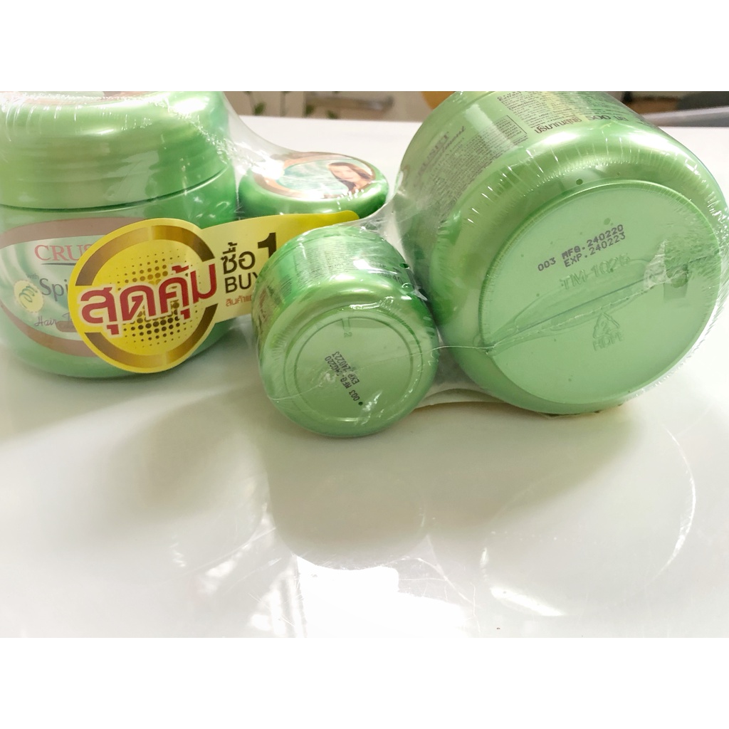 ủ tóc CRUSET TẢO XOẮN Thái Lan 500ml[ mua 1 chai to tặng chai nhỏ]