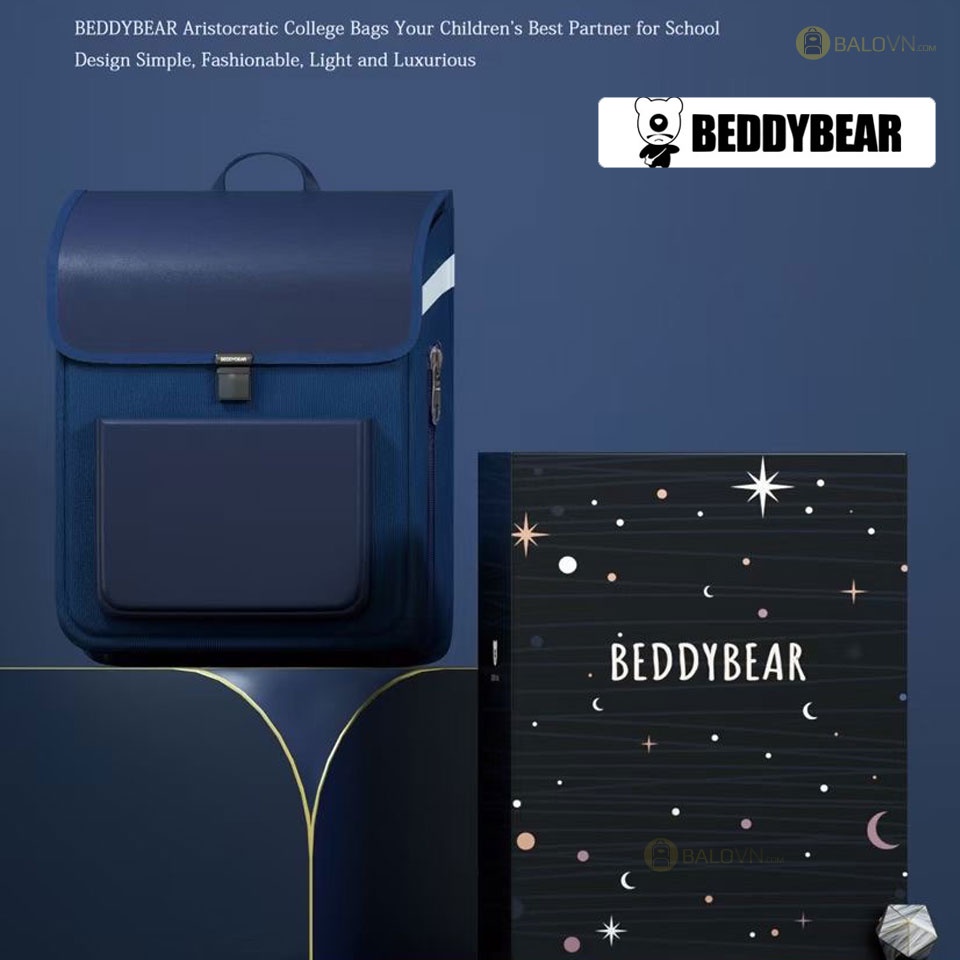 Balo Beddybear Royal GZ Dành Cho Bé Cấp 1 Từ 06 Tuổi Trở Lên Siêu Nhẹ