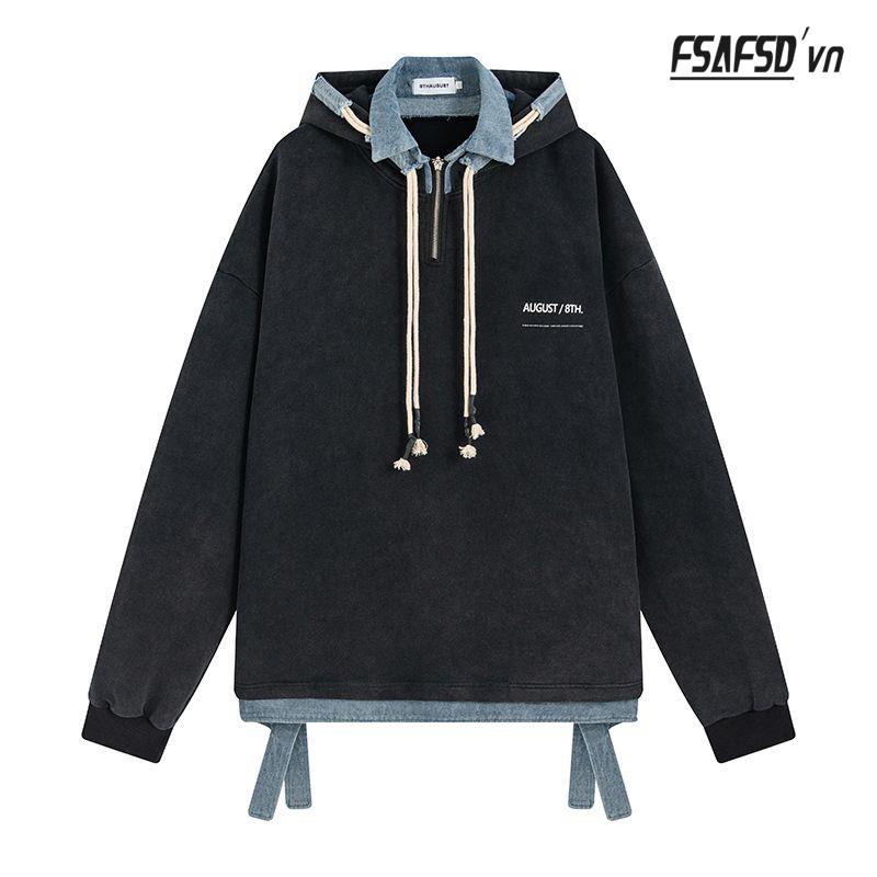 Áo Hoodie Form Rộng Thời Trang Năng Động Cho Nữ
