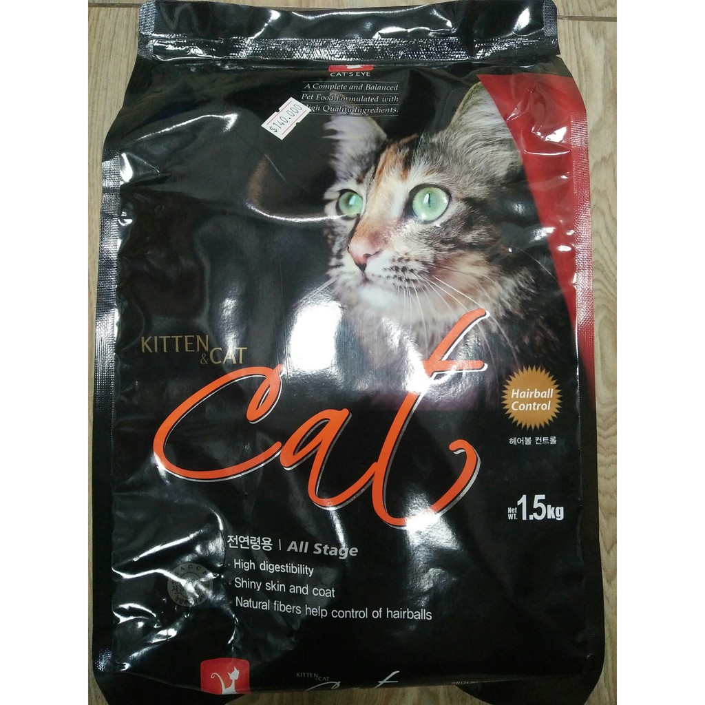 Thức ăn hạt cat eye cho mèo 1.5kg