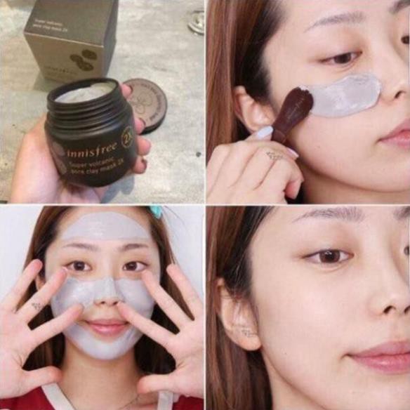 ✅ (HÀNG CHUẨN AUTHENTIC) Mặt nạ đất sét Innisfree Super Volcanic Pore Clay Mask 2X | BigBuy360 - bigbuy360.vn