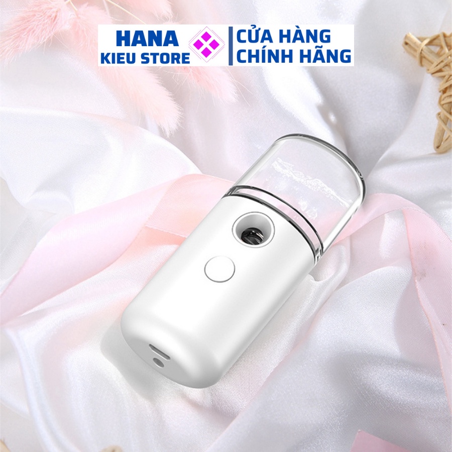 Máy phun sương xông hơi nano mini cầm tay cấp ẩm siêu tiện dụng Hana Kieu