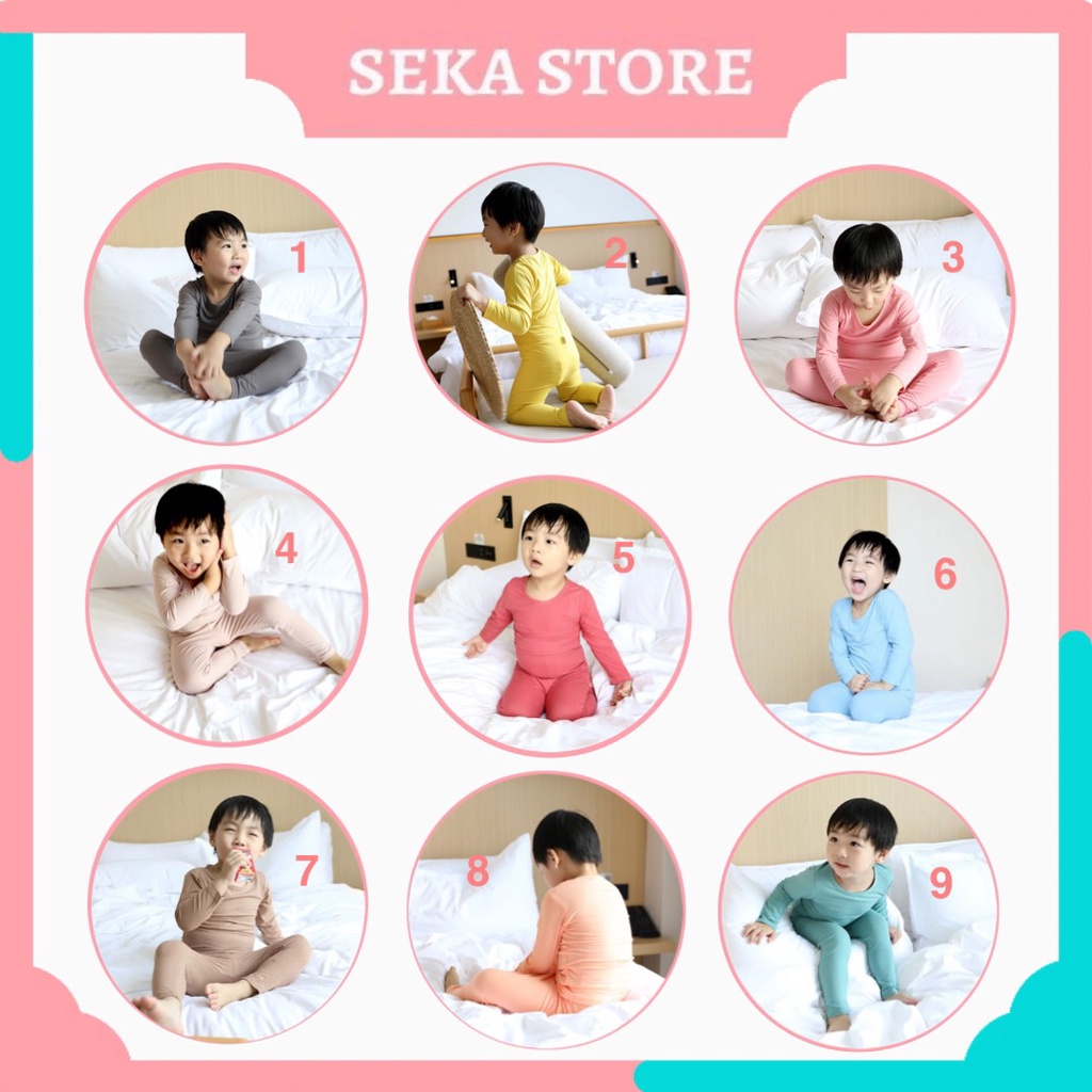 Đồ bộ cho bé trai, bé gái Minky Mom Quảng Châu dài tay SEKA STORE - 0643