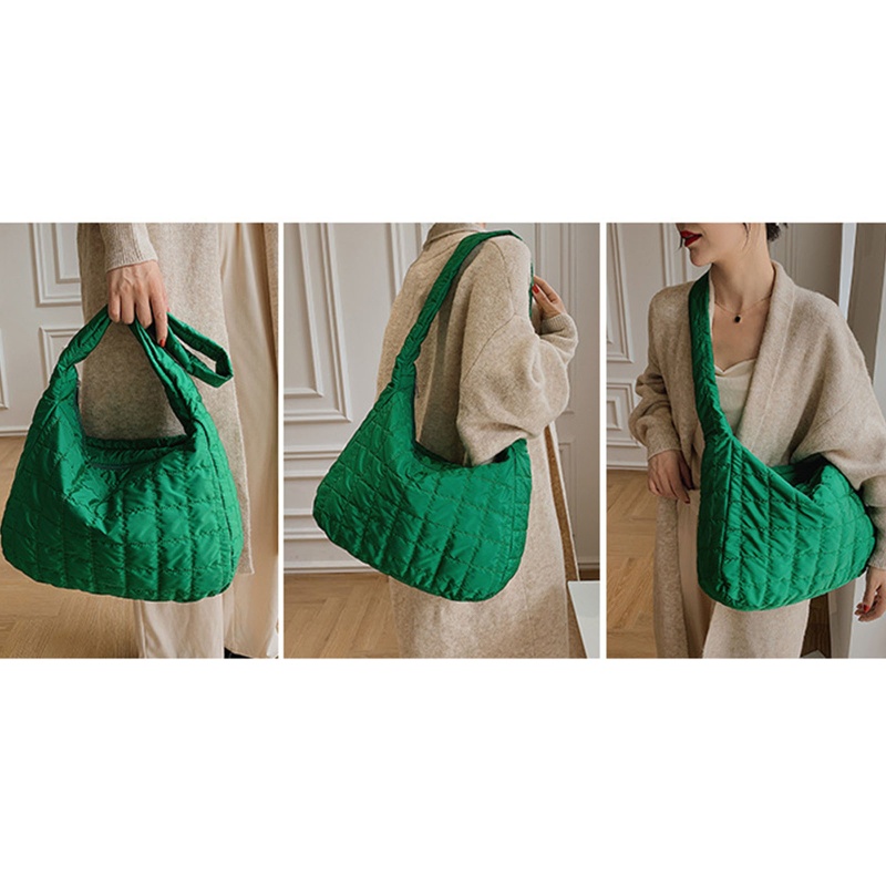 Túi Xách Đeo Vai Chất Liệu Cotton Họa Tiết Kẻ Sọc Đơn Giản Xinh Xắn