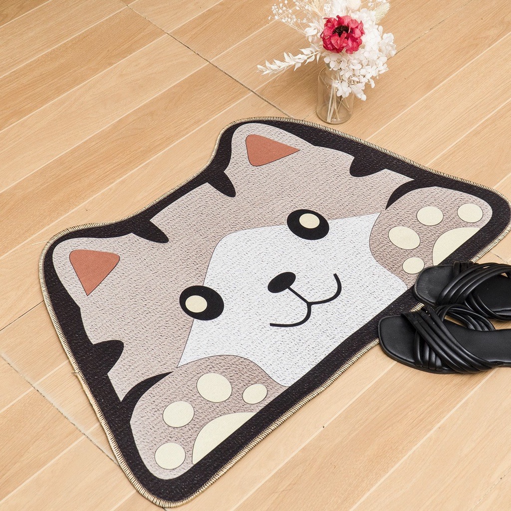 Thảm lau chân hình thú các loại mẫu mới