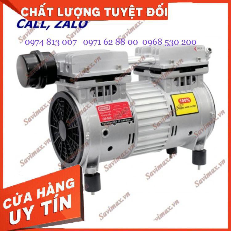 Đầu bơm không dầu Oshima OS 550, đầu nén khí không dầu không bình  1HP Giá cực Rẻ