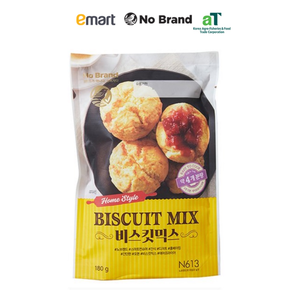 Bột Làm Bánh Quy Biscuit No Brand Gói 180g - Emart VN