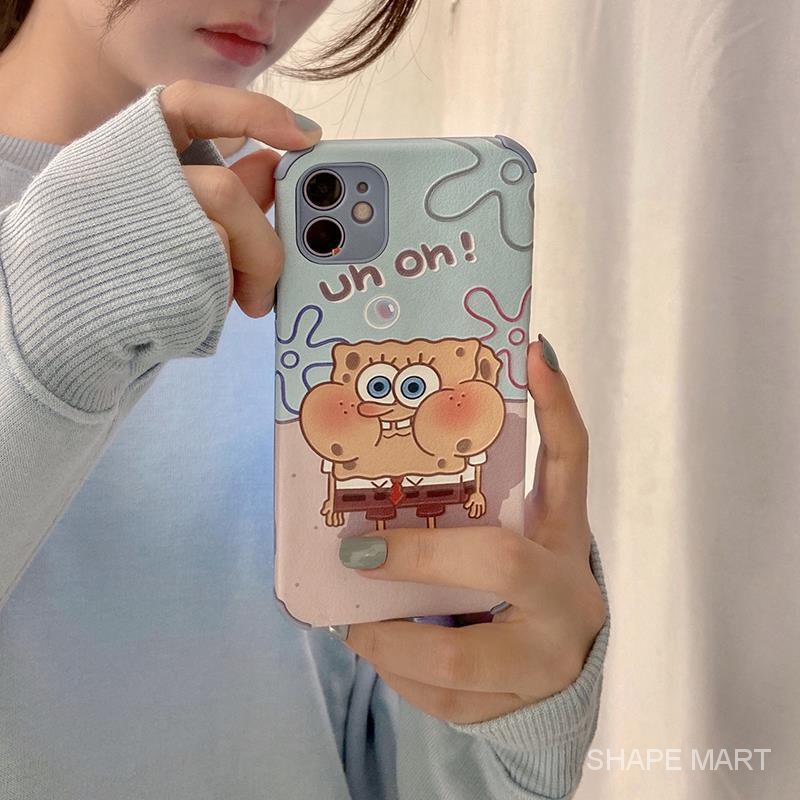 Ốp Điện Thoại Silicon Chống Rơi Họa Tiết Spongebob Cho Oppoa32 A52 A92S A7X | BigBuy360 - bigbuy360.vn