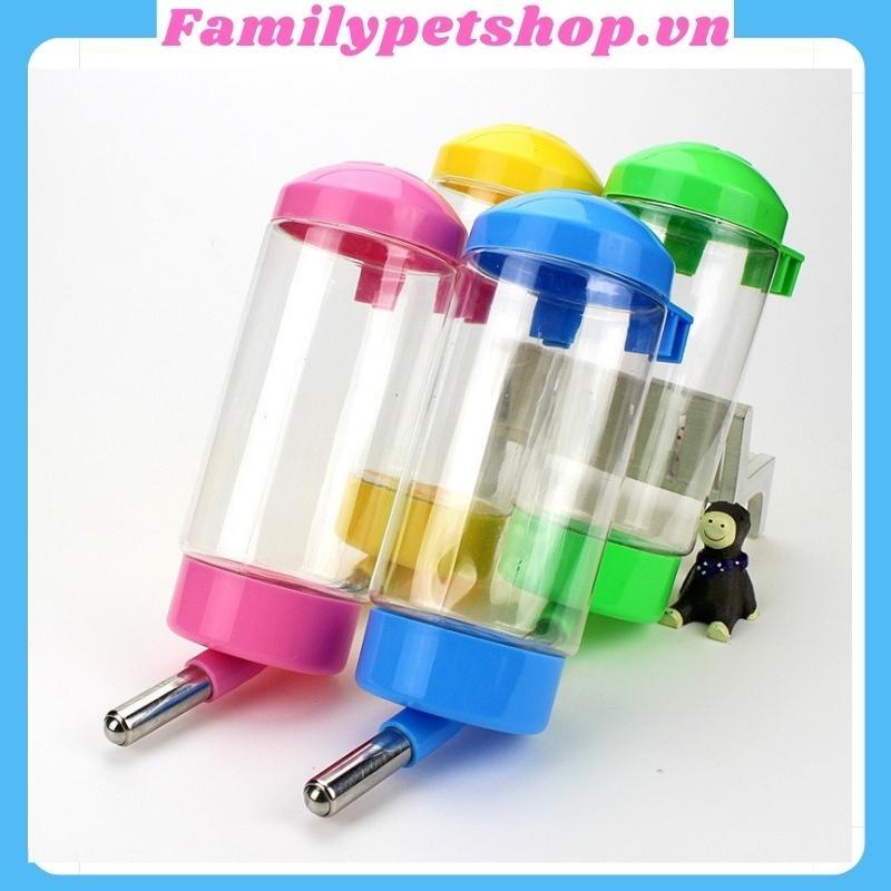 Bình nước cho chó mèoBình nước tự động gắn chuồng 400mlFamilyPetshop.vn