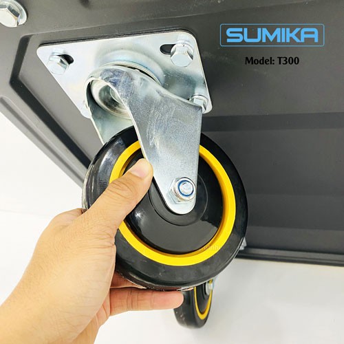 Xe Đẩy Hàng 4 Bánh Sumika T300 Tải Trọng 300kg