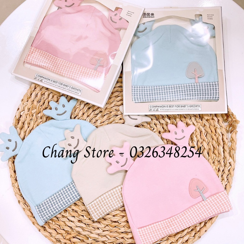 Nón Cotton Dễ Thương Cho Bé Từ 0M+