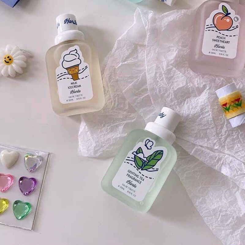 Xịt thơm body Hanlu 50ml- nước hoa Hanlu hương thơm nhẹ nhàng