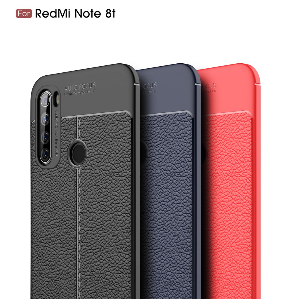 Ốp Lưng Da Tpu Mềm Chống Sốc Cho Xiaomi Redmi Note 8t / Note 10
