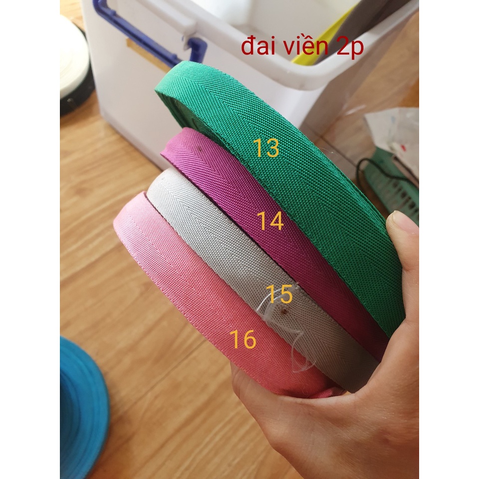 Cuộn 10 m - dây viền 2.5cm may balo, cặp túi, may viền