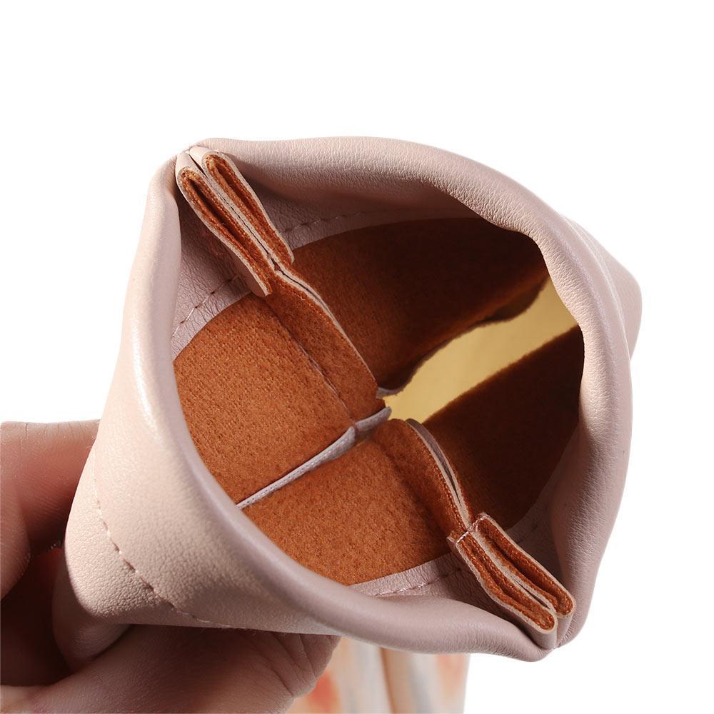 EUCA Túi Da PU Mềm Đựng Mắt Kính Đọc Sách Tiện Dụng