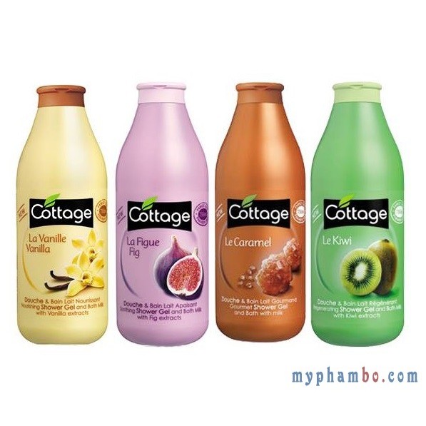 Sữa tắm Cottage Pháp 750ml