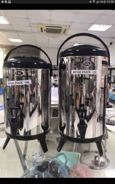 Bình ủ trà 12 lít inox
