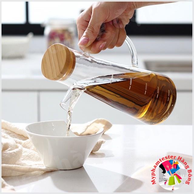 (HÀNG ĐẸP) Bình gia vị chia ml dung tích 580ml
