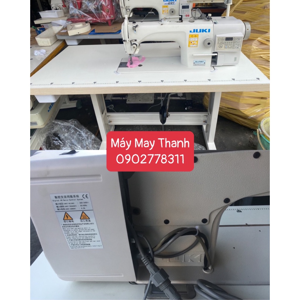MÁY MAY JUKI 8700 ĐIỆN TỬ LIỀN TRỤC CÓ CHỮ ĐÚC JUKI CÒN MỚI 90%