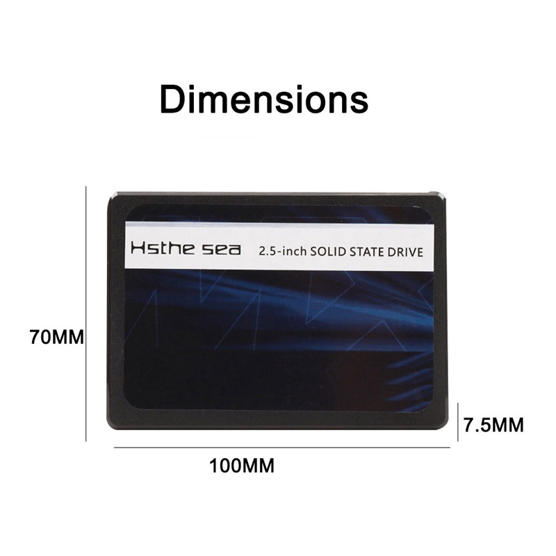 Ổ Cứng Ssd Hsthe Sea 120gb 2.5-inch Sataiii 500 Mb / S N4V | BigBuy360 - bigbuy360.vn