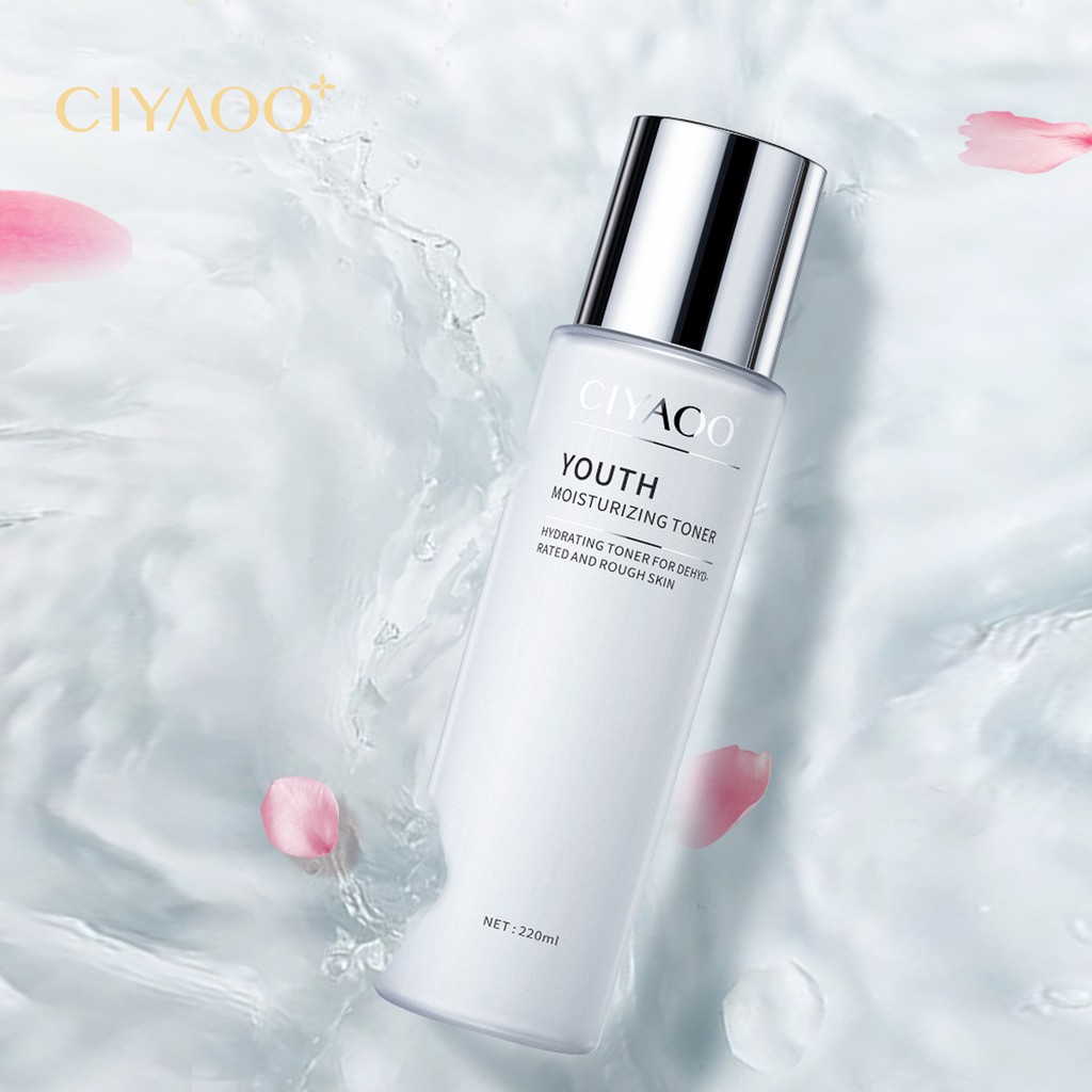 Toner/ Nước Hoa Hồng Dưỡng Ẩm Da Mặt Ciyaoo Moisturizing 220ml Không Cồn