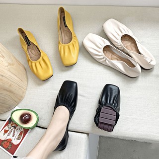 Giày lười đế phẳng cho vũ công ballet 2019