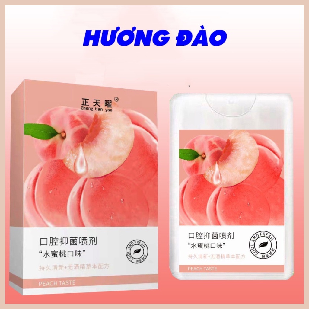 Xịt Thơm Miệng Heyxi Thơm Mát 20ml (vuông)