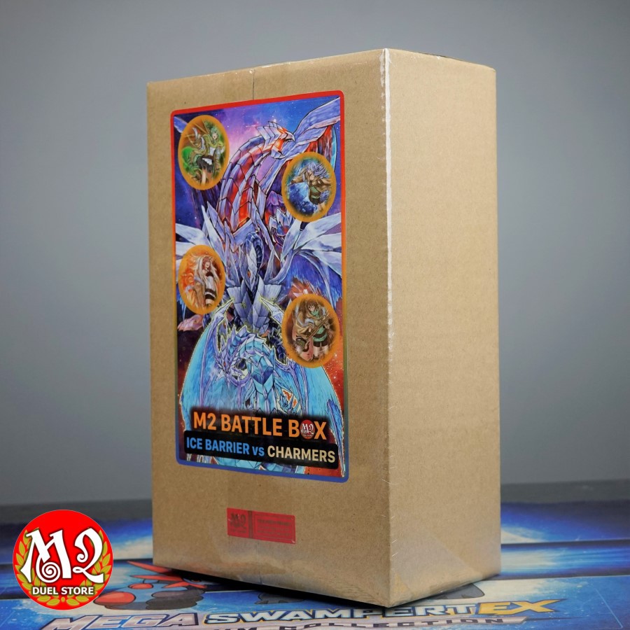 Hộp thẻ bài Yugioh M2 BATTLE Box - Freezing Chains Ice Barrier vs Spirit Charmers - Trận đấu đối đầu cho 2 người chơi