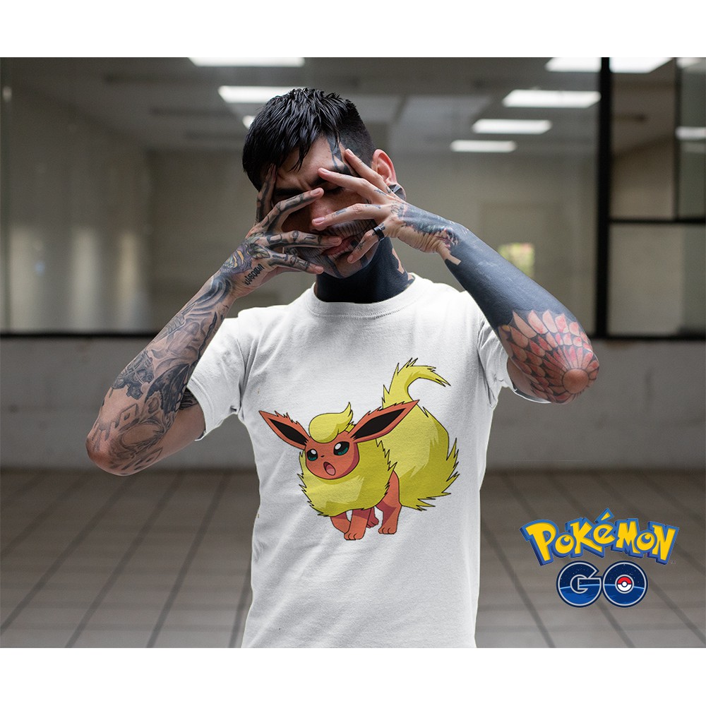 Áo thun Cotton Unisex - Game - Pokemon GO - Pokemon booster