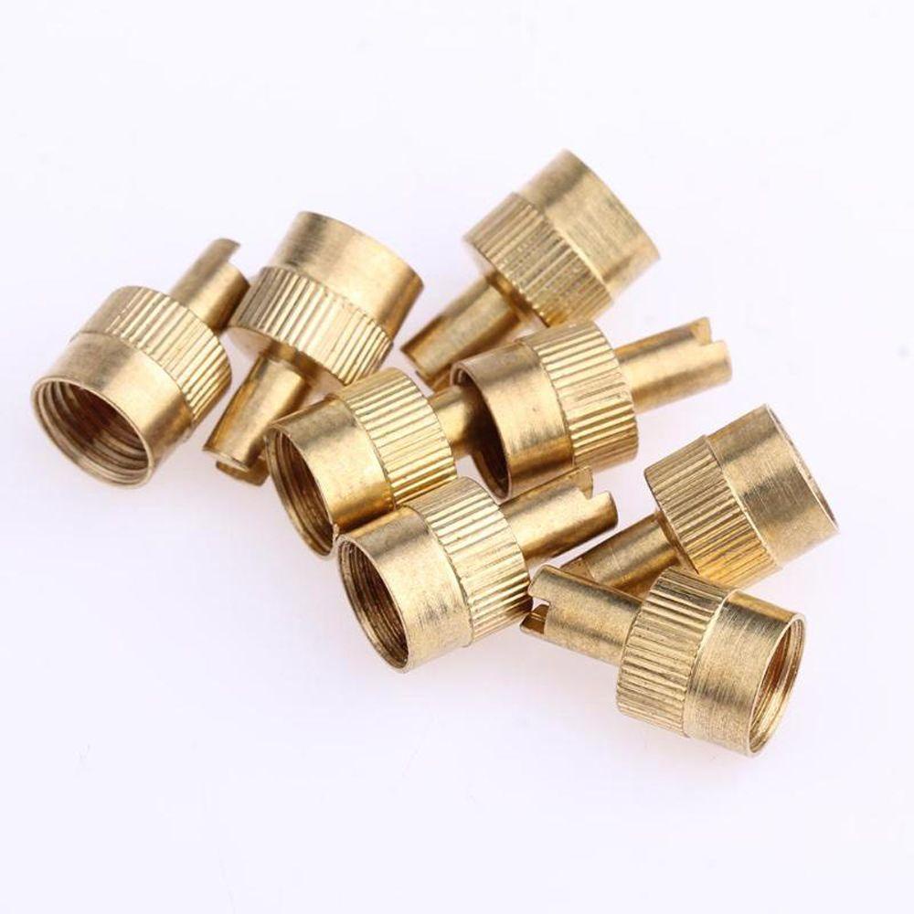 Vỏ Bọc Van Bánh Xe Hơi Bằng Đồng Có Rãnh Chống Bụi