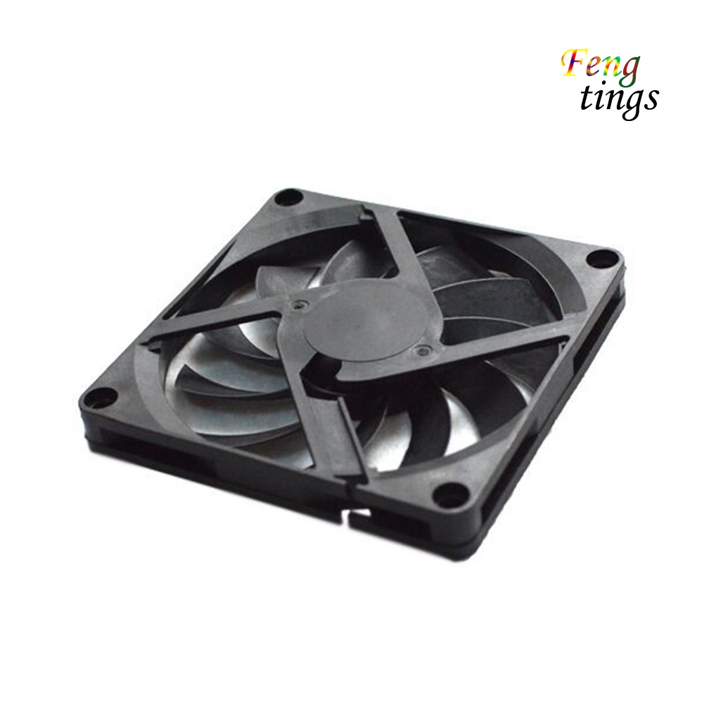 Quạt tản nhiệt làm mát CPU máy tính 3000RPM 80mm DC 5V 2 chấu không gây tiếng ồn tiện lợi