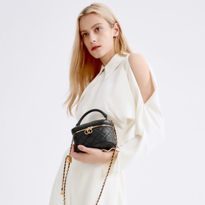 Túi Đeo Chéo Nhỏ Gọn Họa Tiết Hình Thoi Độc Đáo Cho Nữ 80781893