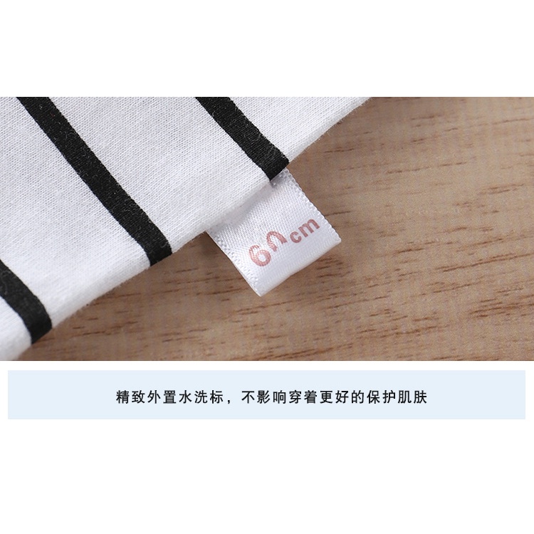 Áo thun tay ngắn cổ tròn chất liệu cotton thoáng khí thấm hút mồ hôi phong cách Hàn Quốc cho bé 32