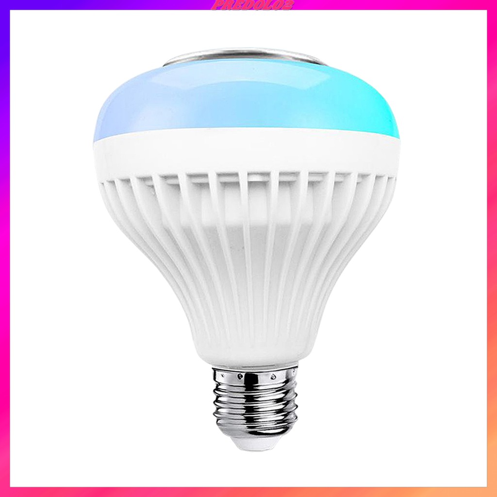 Bóng Đèn Led Đổi Màu Kiêm Loa Bluetooth 12w E27